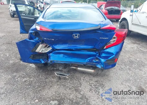 2021 Honda Civic Sport from USA, damaged, VIN 2HGFC2F82MH554623